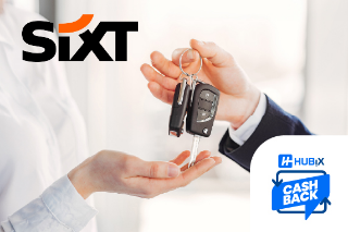 Cashback Hubix.it su Sixt: viaggia con auto di qualità e recupera parte della spesa